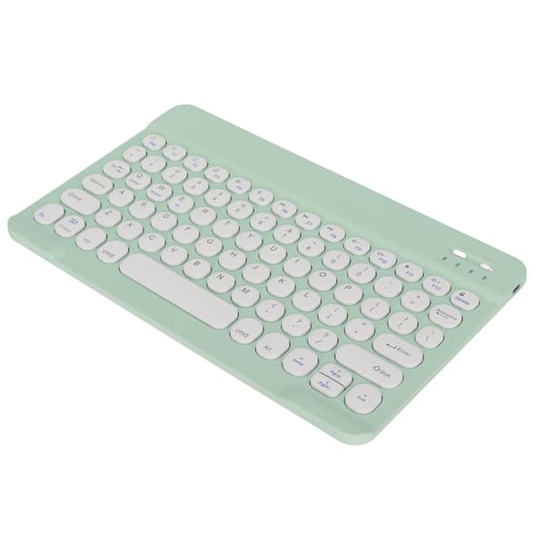 Trådløst tastatur Stabil forbindelse Mobiltelefon Tablet Laptop Tilbehør til IOS til Android til WindowsGrøn