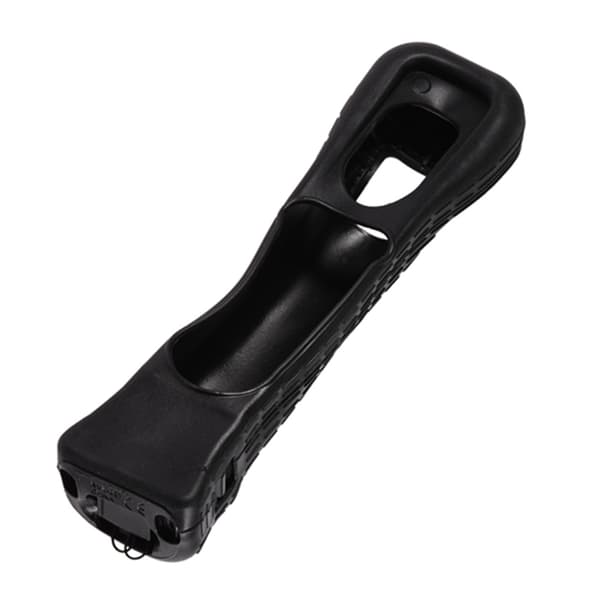 MotionPlus Sensoradapter Silikoneetui til Nintendo Wii Remote Controller Sort