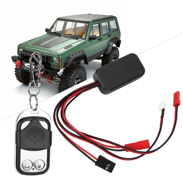Spilcontroller Simuleret fjernmodtager med stik, passer til SCX10 D90 D110 1/10 RC bil