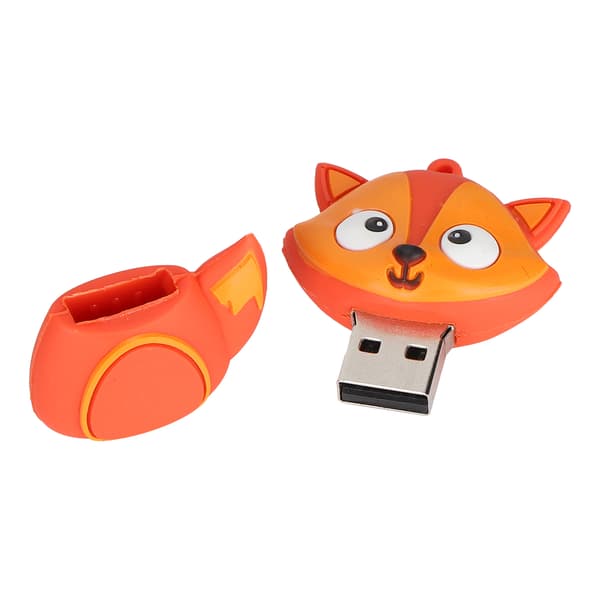 USB-minne Söt tecknad djur USB2.0 minnessticka Pendrive för barn studenter presenter 128GB