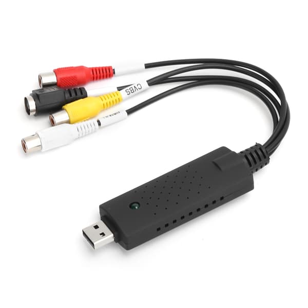 Videokort Sort Bærbar USB 2.0 til Windows XP/Vista/7/8/10/Linux Konverter