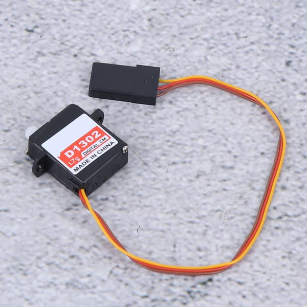 D1302 Micro Mini Digital Servo Reservedele Tilbehør til Fastvingefly Model JR Stik