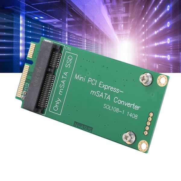 mSATA SSD til SATA Mini PCIE SSD Riser Card Adapter Konverter til ASUS Bærbar