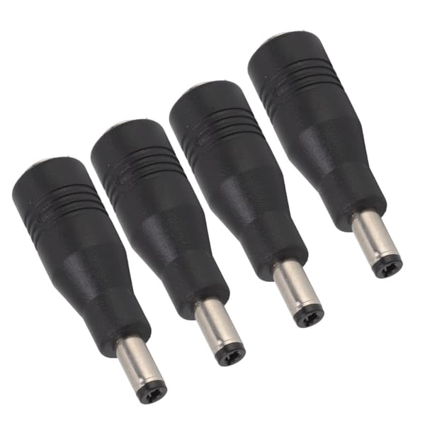 4 stk. DC 6.0x4.4 hun til 5.5x2.1mm han adapter bærbar strømadapter DC strømkonverter