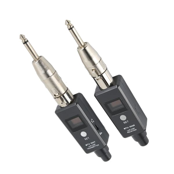 Trådløst mikrofonsystem XLR trådløs sender og modtager Trådløs mikrofonadapter til dynamisk mikrofon