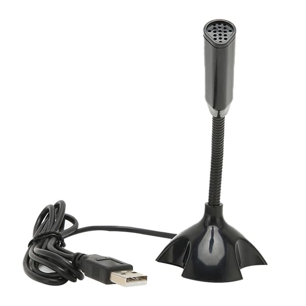USB Mikrofon Professionel Omnidirektionel Støjreducerende Desktop Kondensator Konferencemikrofon