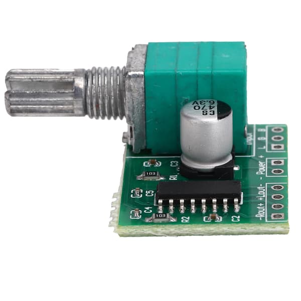 PAM8403 5V Mini Digital Effektforstærkerkortmodul med Switch USB-drevet 3W+3W