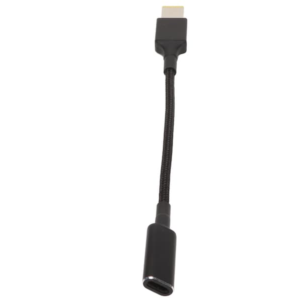 Bærbar opladerkabeladapter USB C til Slim Tip aluminiumslegering 100W DC bærbar opladerledning til Lenovo rektangulær port
