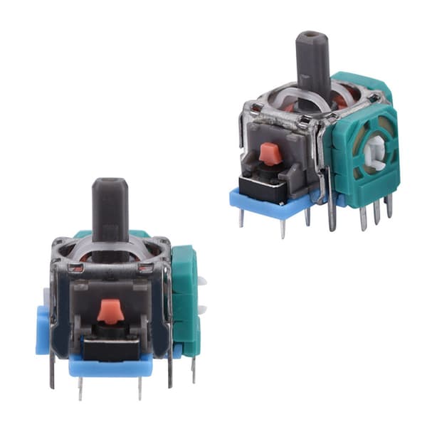 2 stk. analog stick 3D joystick-udskiftning til PS4-controller