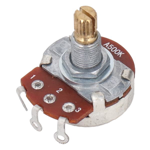 Mini Guitar Potentiometer 500K Lydstyrke Taper Pot Metal Bas Reservedele