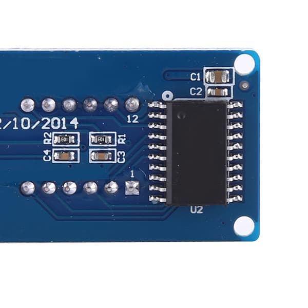 4 stk. 4-cifret LED-displaymodul Rød TM1637-driver Justerbar lysstyrke Segmentur