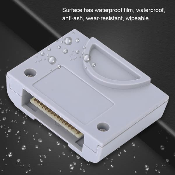 256Kb Erstatningshukommelseskort til Nintendo N64 Spillekonsol Controller Plug and Play