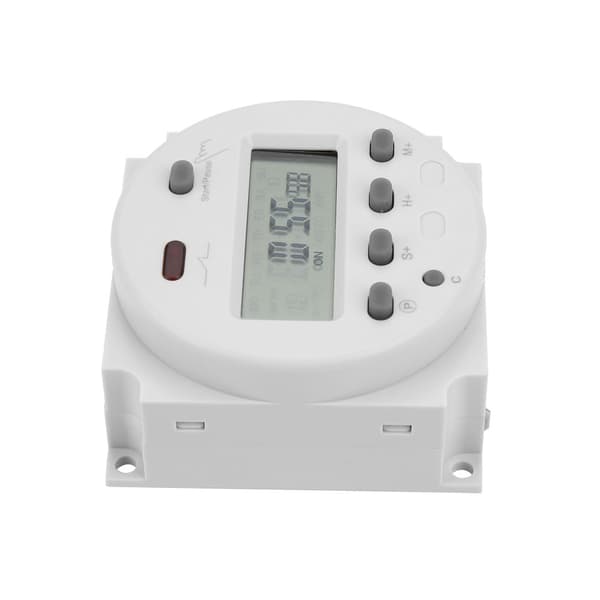 CN102A Digital LCD Elektronisk Timer Cyklus Nedtælling Tidsstyringsafbryder (220V)