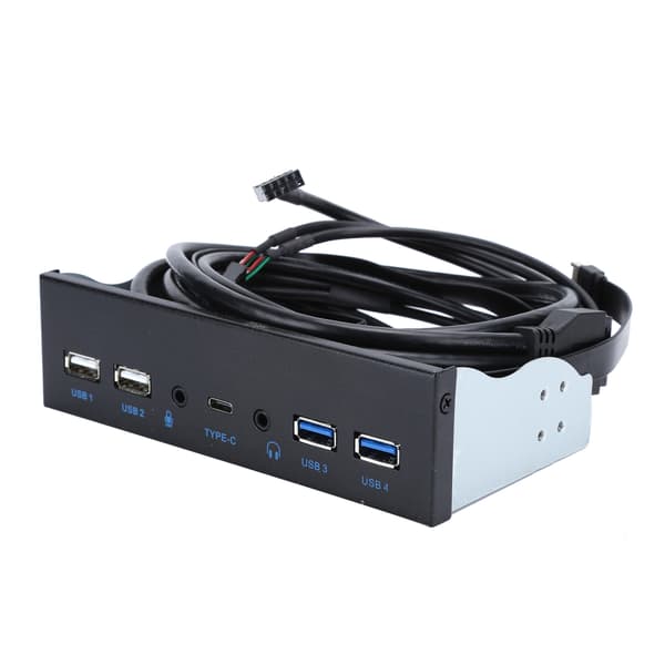 2 portars USB 3.0 + 2 portars USB 2.0 högupplöst ljudgränssnitt för dator