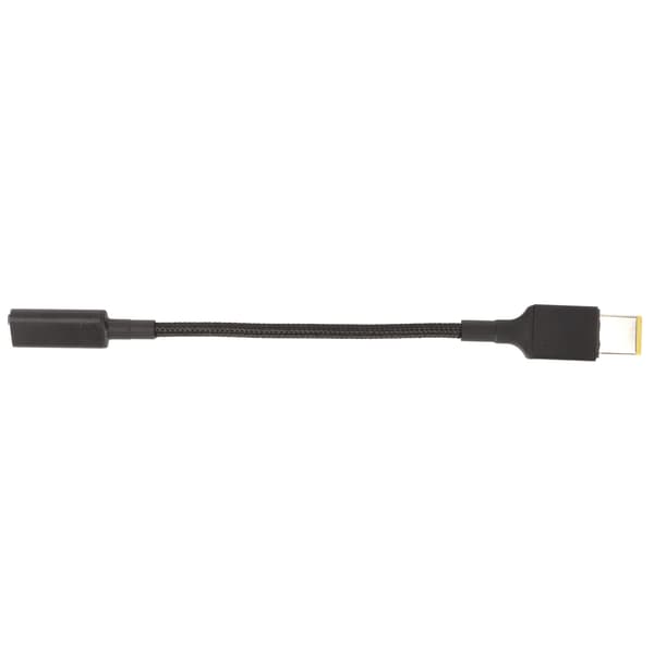 Bærbar opladerkabeladapter USB C til Slim Tip aluminiumslegering 100W DC bærbar opladerledning til Lenovo rektangulær port