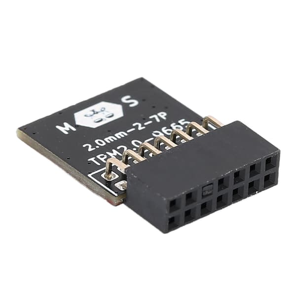 TPM 2.0-modul LPC 14-stift Tpm 2.0 fjärrkort krypteringssäkerhetsmodul för MSI för Windows
