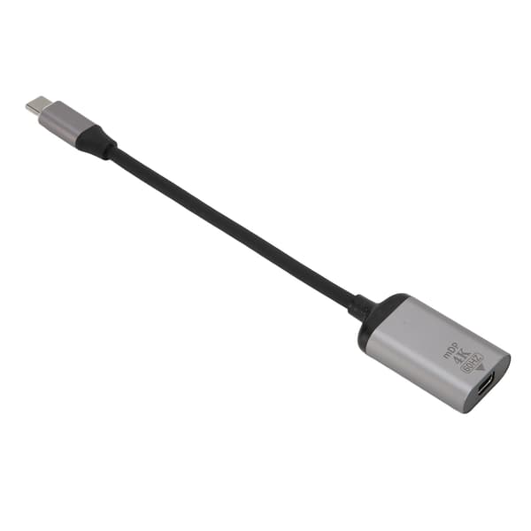 USB C til DisplayPort-adapter 4K 60Hz aluminiumslegering Plug and Play USB C til Mini DP-adapter til bærbar computer, telefon, tablet
