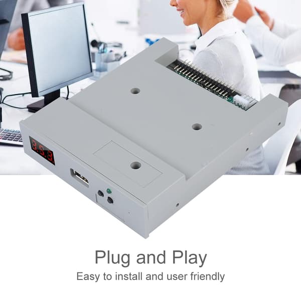 SFR1M44-U100 3,5 tum 1,44 MB USB SSD diskettstationsemulator Plug and Play