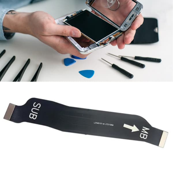 Bundkort Hovedkort Forbindelsesbånd Flexkabel Modul Erstatning til Xiaomi Redmi Note 10 Note 10S