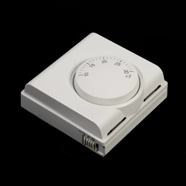 220V Central AC Mekanisk Termostatbrytare Rumstemperaturregulator