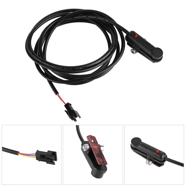 Ekstern hastighedssensor Hall magnetisk hoved til elcykel scooter controller
