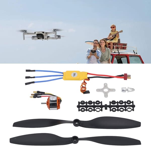 A2212 13T 1000KV Borstlös Motor 30A ESC Combo Set för 550 RC Flygplan Drönare