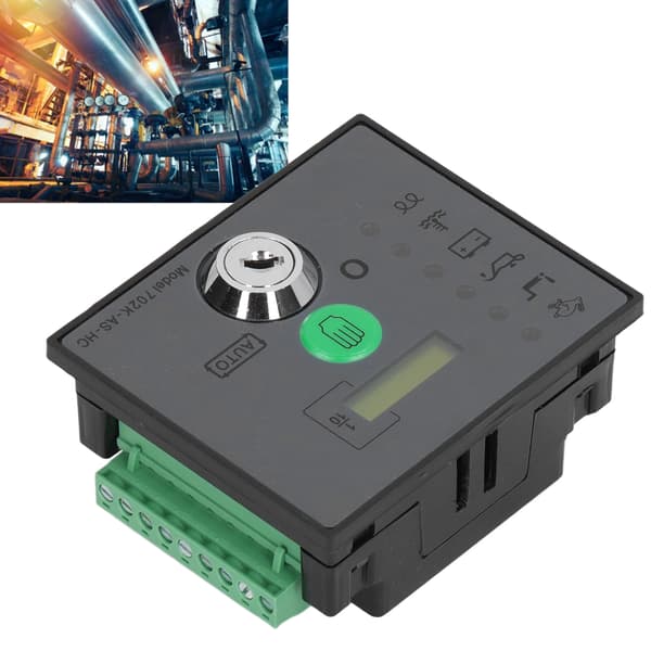 Genset Auto Start Controller Unit 8-35VDC, LCD Display LED Light, Generator Control Module