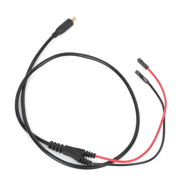 Rød Sort 2 mm Testhagekabel Jumper Wire-stik til oscilloskopsonde