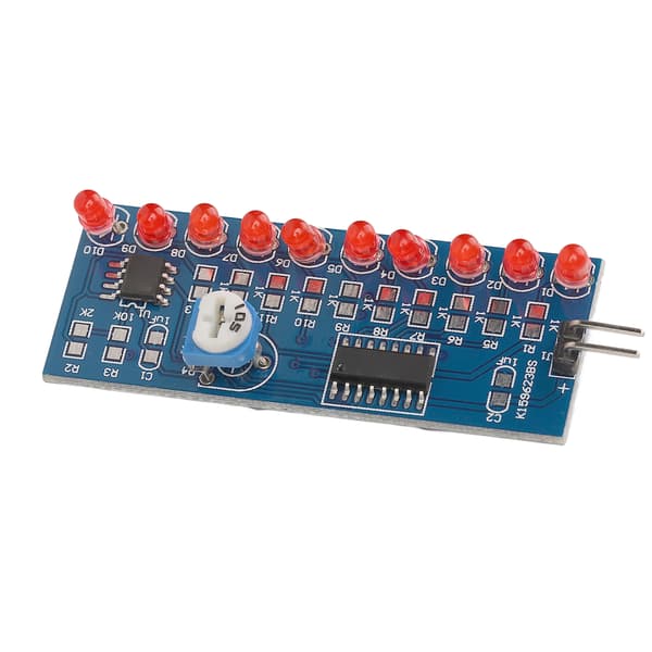 Vattenflödande LED-ljussats NE555 CD4017 DIY Elektronisk Modul Driverkort