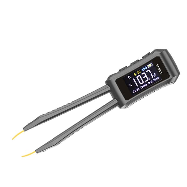 Digital Multimeter Pincet Komponenttester SMD Modstand Kondensator Induktor Auto Detect Måler