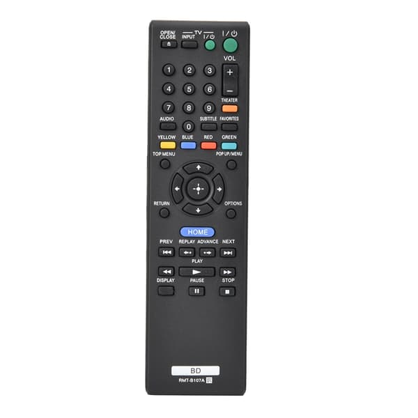 Ersättningsfjärrkontroll Commander för Sony RMt B107A
