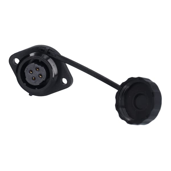 SP16 IP68 Vandtæt Flange Luftfartsstik Fatning Han Hun Panelmontering 4 Pin 250V 5A