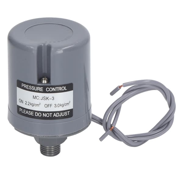 1/4 tum automatisk vattenpump tryckströmbrytare 220-240V mekanisk boostpumpkontroll