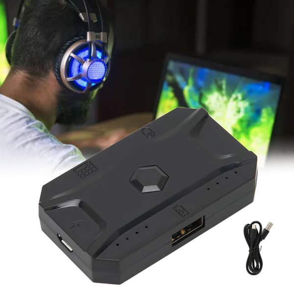 M1 Pro tastatur-musekonverter bærbar USB-tastatur- og museadapter med USB-interface