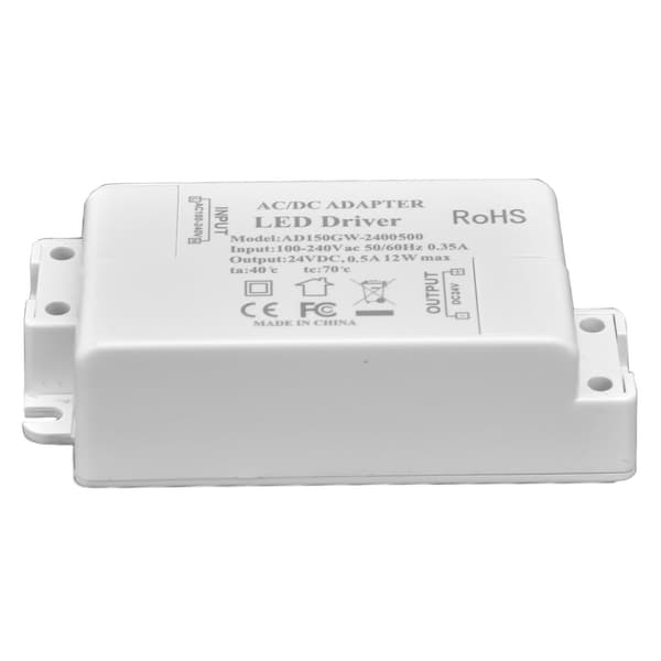 12W LED-driver lavspændings konstantstrøm LED-transformer til strip-lys