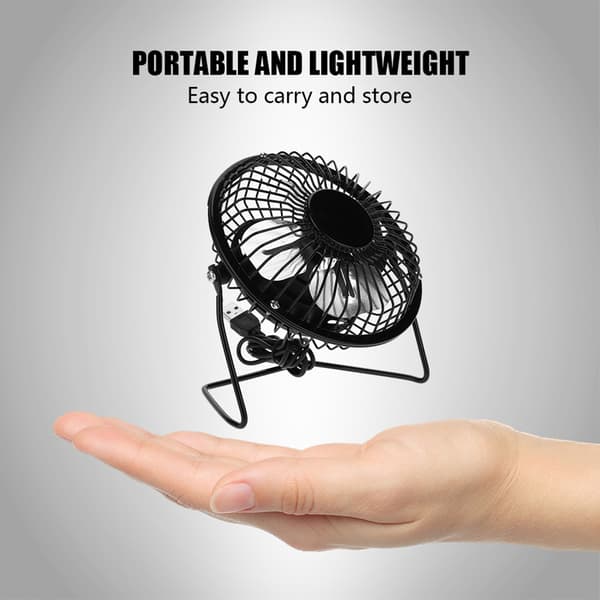 3W 6V Udendørs Solpanel Bærbar Miniventilator USB Kølesæt Tilbehør