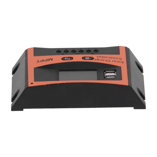 MPPT Solar Charge Controller 60A, 12V/24V Auto, Dobbelt USB-udgang, PV Panel Batteriregulator