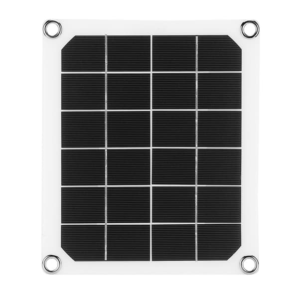 6V 10W Udendørs Solcellepanel Udsugningsventilator USB-opladning til Drivhus Hønsehus