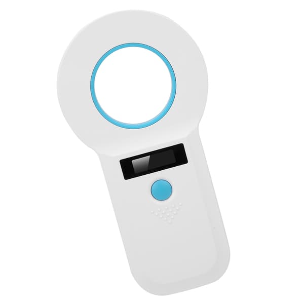 Dyremærkelæser Kæledyr Mikrochipscanner til RFID 34.2Khz/125Khz Genopladelig Understøttelse af EMID/FDX‑B
