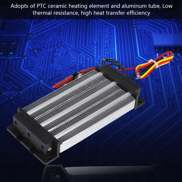 1000W 220V AC PTC Keramisk Varmeelement, Isoleret, til Varmesystemer