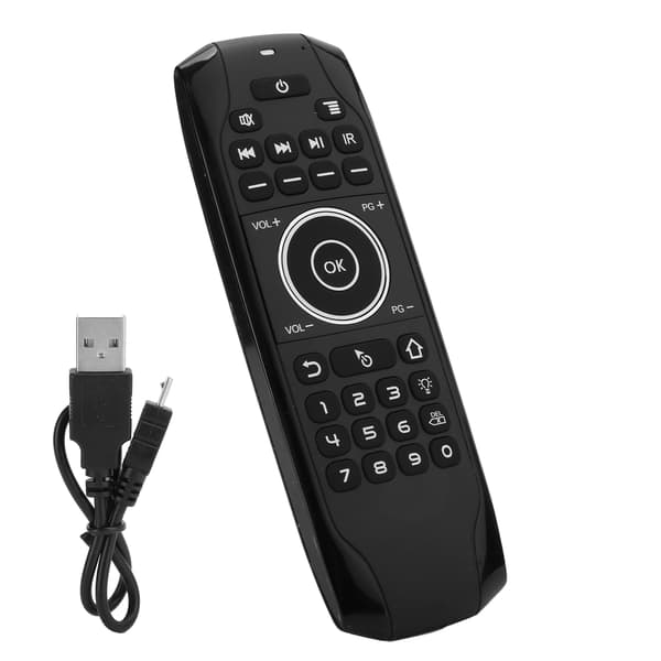 Air Remote Mus med Bluetooth 5.0 Baggrundsbelysning til Android TV Box Kontrol G7BTS Computertilbehør