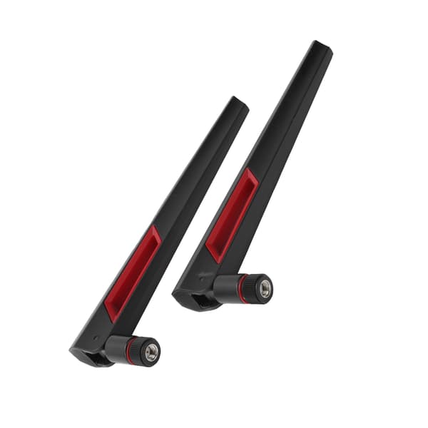 2 stk. IPEX4 til SMA-kabel til M.2 WiFi Bluetooth ekstern udvidelse 2 stk. AC88-antenne