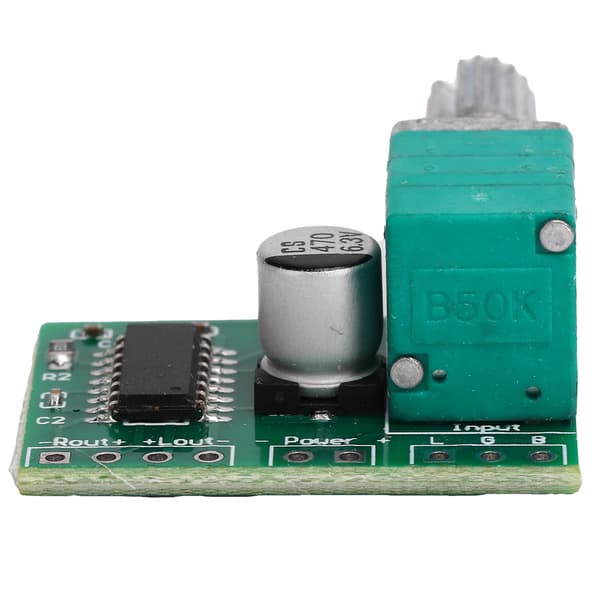 PAM8403 5V Mini Digital Effektförstärkarkortsmodul med omkopplare USB-driven 3W+3W