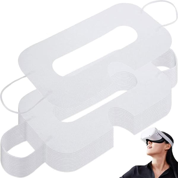 Engångs 3D VR Skyddsdynor Nonwoven Universell Ögonlapp för VR Engångs VR Ögonlappar