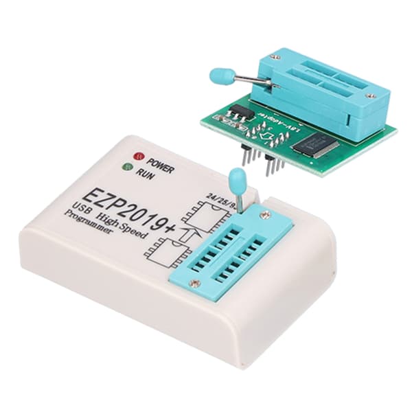 USB SPI Flash Programmer 24 25 93 EEPROM BIOS EZP2019 IC-brännare för Win7 Win8