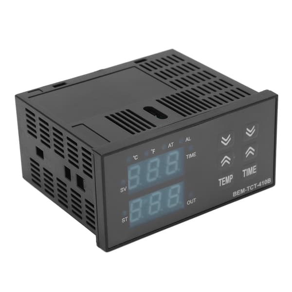 BERM Digital temperaturregulator Kit K-typ termostat 100-240V för värmepress