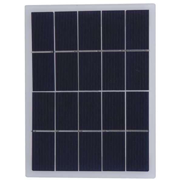 3W 5V Polykristallin Kisel DIY Solpanel Laminerad Skiva Batteriplatta 170x130mm (3W-Vit)