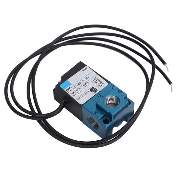24V Pneumatisk Magnetventil, 6mm Högfrekvent Luftkontroll, 24V DC Elektrisk Ställdon