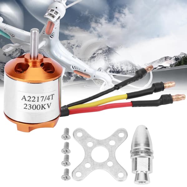 A2217 Børsteløs motor til RC Fixing Wing Quadrocopter Drone Dele Tilbehør A2217 2300KV