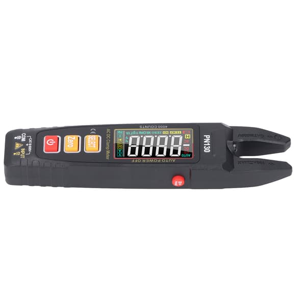 Auto-Ranging Digital Tangamperemeter, True RMS, Farve LCD Elektrisk Tester til AC/DC Strøm, Spænding, Kondensator, Diode & Frekvens